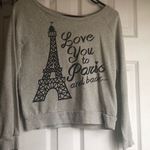 Long sleeve sweatshirt